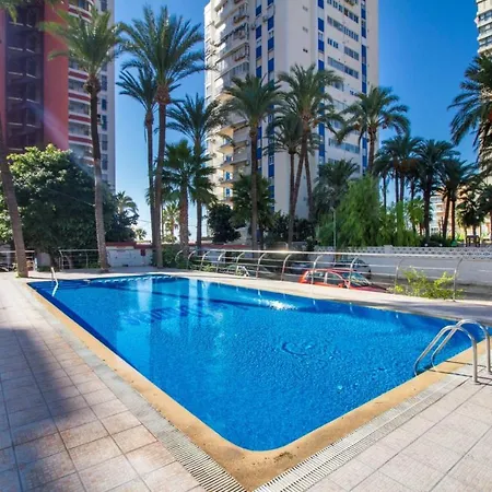 Apartment Benidorm, Damas, Primera Linea De Playa De Levante *